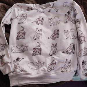 Cat sweatshirt